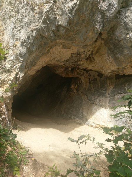 "Cave of the Birds" neat small cave along the cliffs