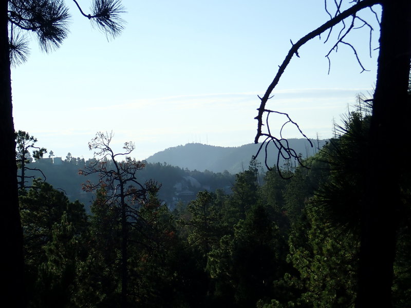 View of Radio Ridge from the beginning of Red Ridge trail #2 08/30/19