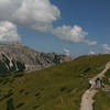 Beautiful high alpine views from the Princess Gina Trail