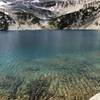 Glacier Lake with Eagle Cap in view to the west