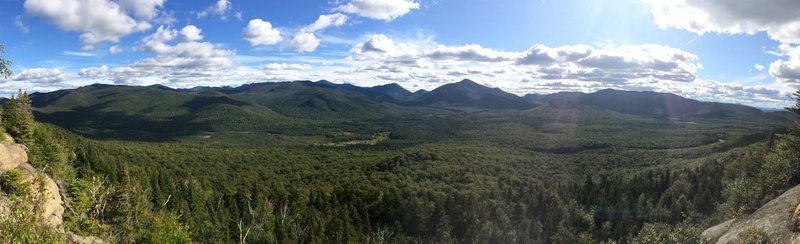 View off the first ledge on Mt Van Hoevenberg