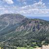 Looking back to the northeast and the Sawtell Peak ridgeline.