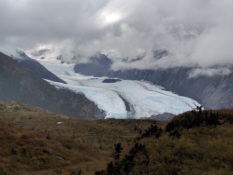 Portage glacier.