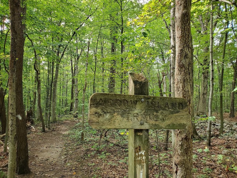 Entrance from parking lot on National Park Drive.