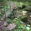 Bridge crossing at the quebrada (brook).