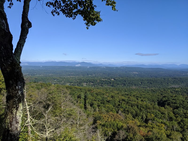 Views north to the Catskills from North Lookout Road.