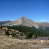 The Colorado Trail with Mt Guyot in the background