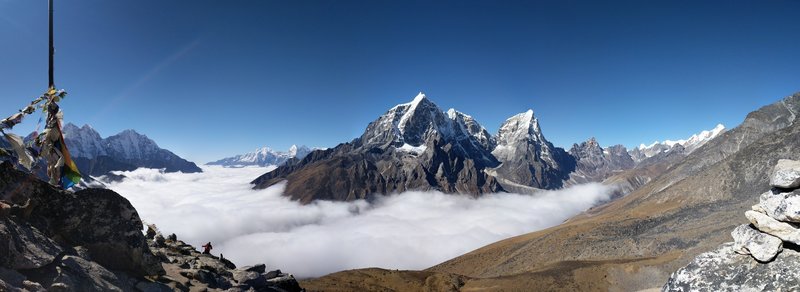 View from Nangkartsang Peak.