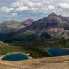 Pitamakan Lake in front of Red Mountain