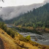 Morning clouds above Rogue River.