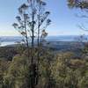 Views of the ocean early on in the hike.