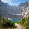 What an amazing walk down to Iceberg Lake.