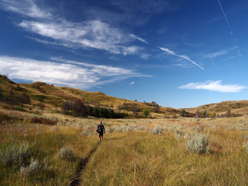 On the Jones Creek Trail.