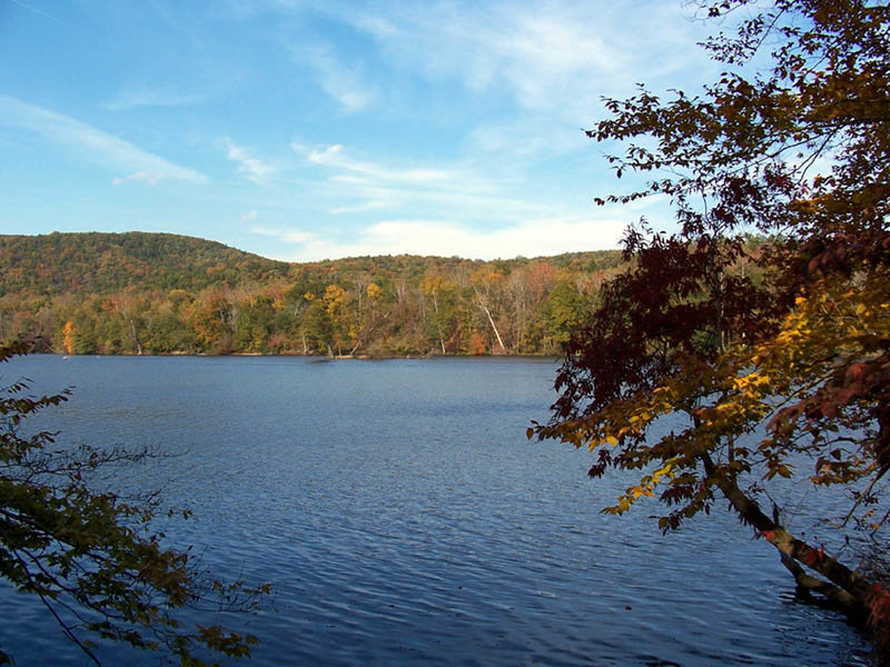 Fall Mountain Trail, Morrow Mountain State Park.