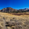 Approaching Mono Pass, looking towards Mount Lewis