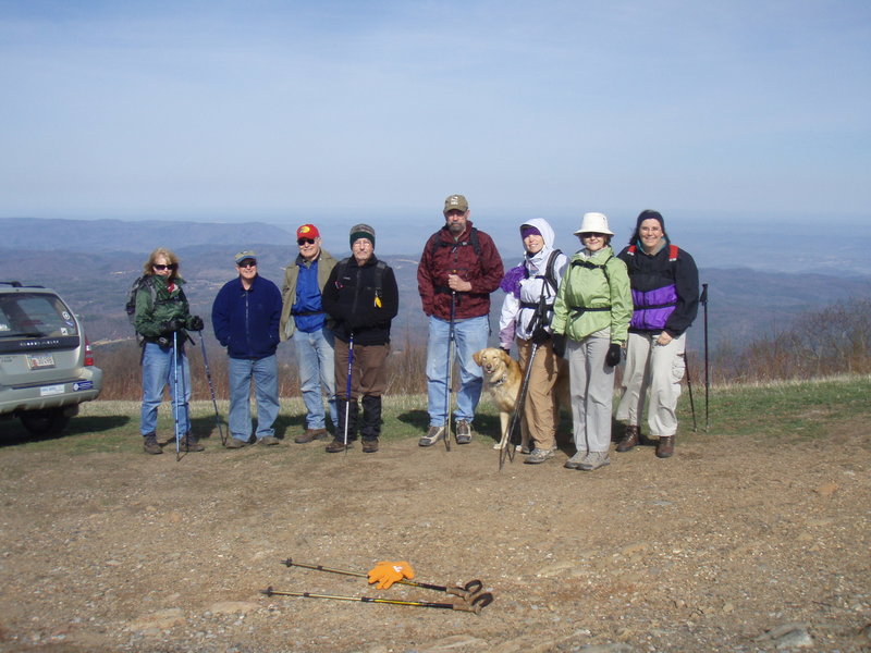 View from the top of Waucheesi Bald