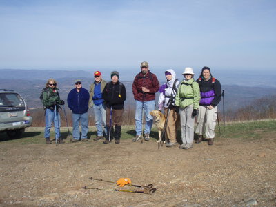 View from the top of Waucheesi Bald