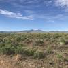 Looking south at the Jarbidge Mountains from the first leg of the Idaho Centennial Trail