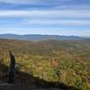 autumn view from one of the ledges