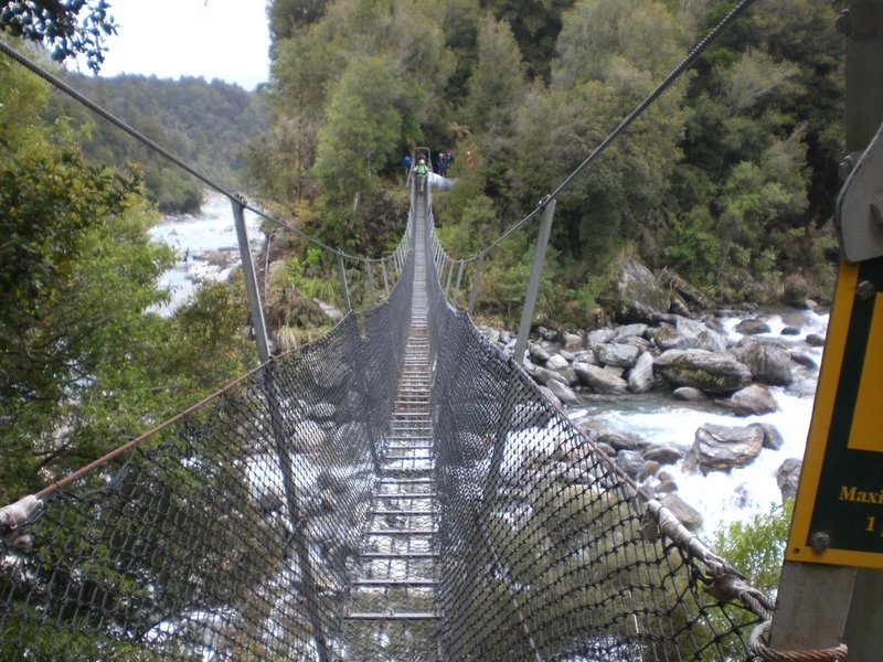 Creek crossing along the way