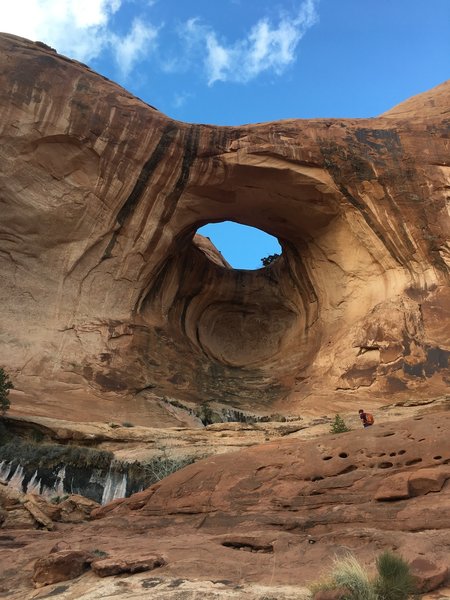 Bowtie Arch on the Corona Arch Trail