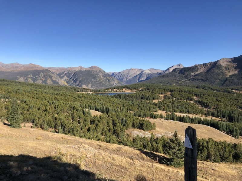 Little Molas Lake from the Colorado Trail near Silverton