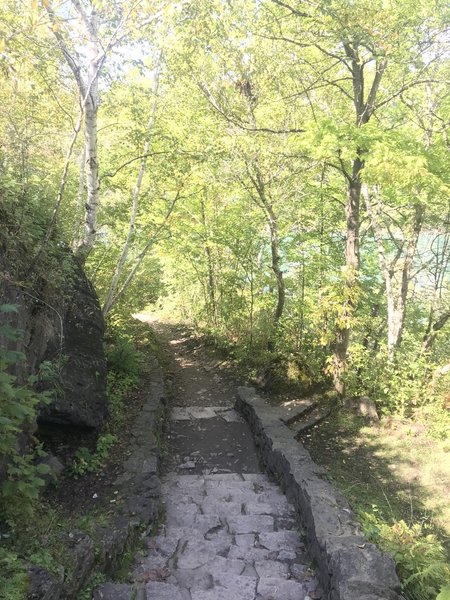 Stairs are more fun down than up!