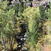 View of the bridge over No Name Creek