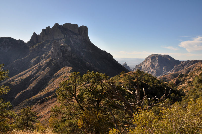 Casa Grande from the Lost Mine Trail