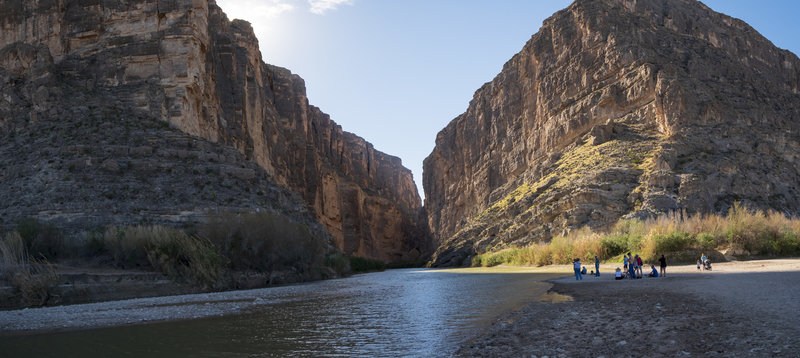 Santa Elena Canyon Panoramic