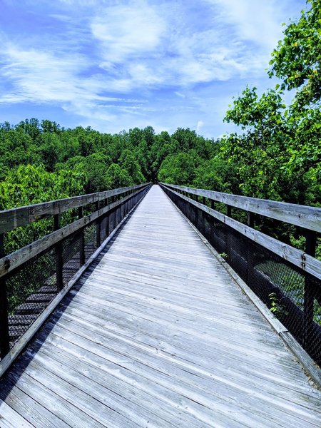 Part of the trail route