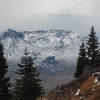 Mount Saint Helens from partway up Coldwater Peak