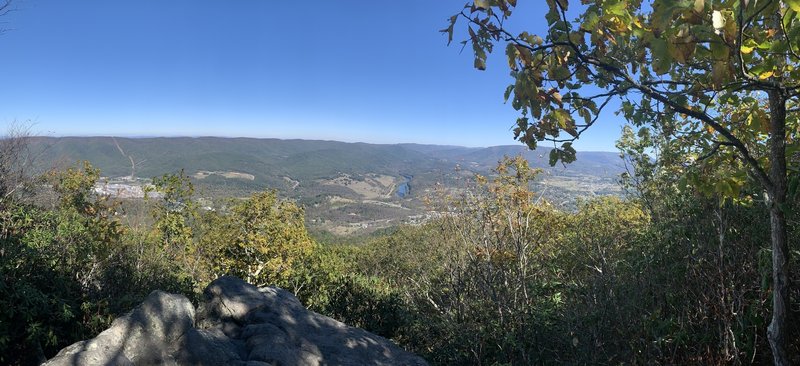 View from Angels Rest, Giles County Virginia