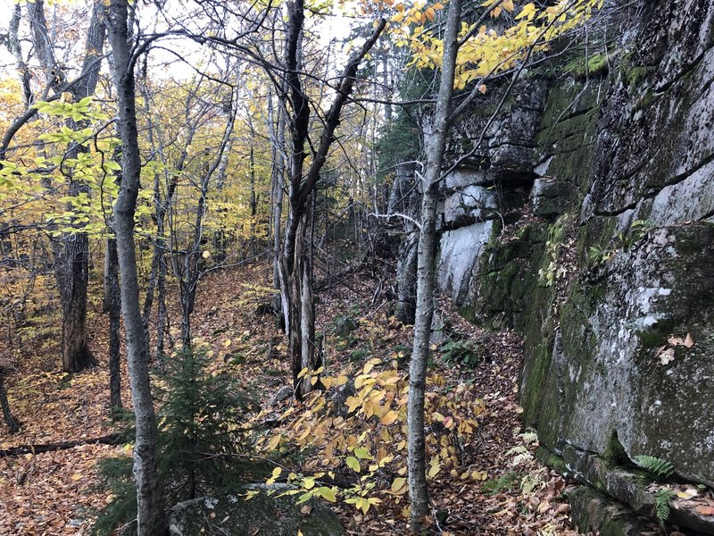 Cool rocks on Copple Crown Trail