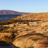 View of Cadillac Mountain from Schoodic Point.