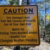 Sign at trailhead