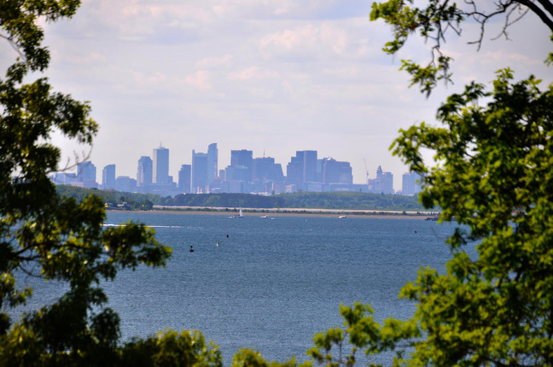 Boston Skyline from World's End