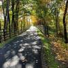 North County Trailway heading south into Mt. Pleasant