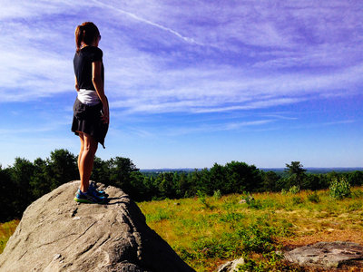 Looking towards Boston