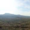 Panoramic view of Fresno Canyon from the end of Chillicothe Trail