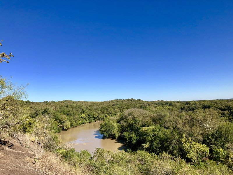 Overlook of Colorado River on Trail Bluff Loop