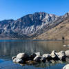 Convict Lake and Laurel Mountain from the Marina on the northern shore