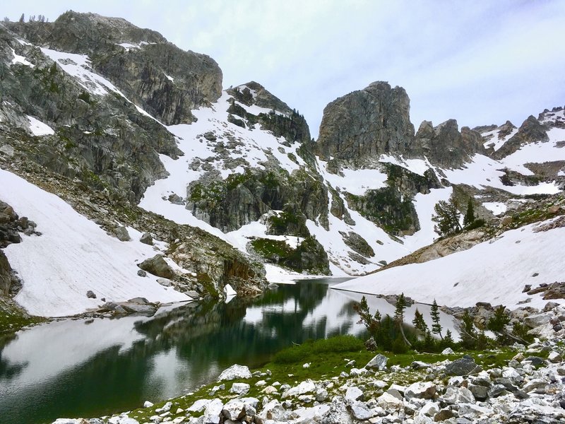 The Lake of the Crags