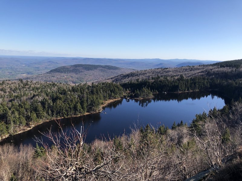 Lake Solitude via the North End of the Monadnock - Sunapee Greenway Trail