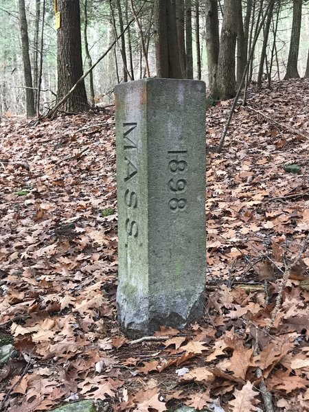 MA/ NY Border Marker (1898)