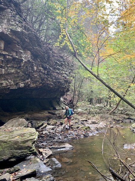 Creek crossing