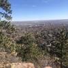 Gorgeous lookout from Flagstaff Mountain