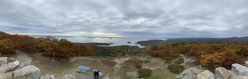 View from Mount Battie Tower
