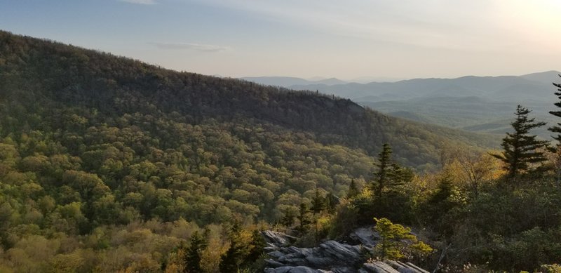 Early morning hike to the top of Calloway Peak