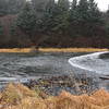 Low tide crossing point